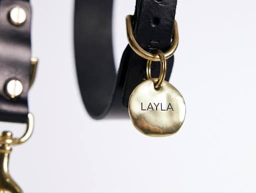 husky name tag